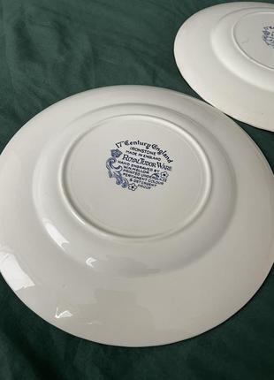 Тарелка круглая royal tudor ware, Англия, в наличии 4 шт.5 фото