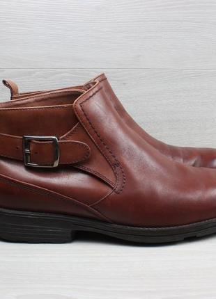 Чоловічі шкіряні черевики clarks оригінал, розмір 43