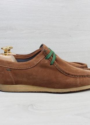 Замшеві напівчеревики sioux, розмір 41 (wallabee shoes)