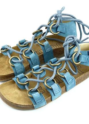 Кожаные босоножки на девочку jonnys