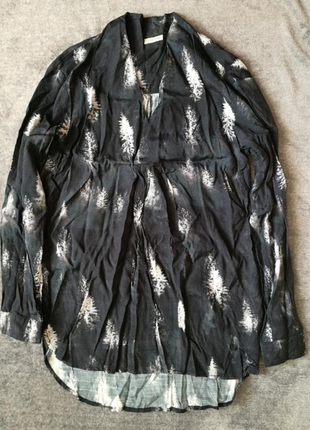 Подовжена блуза сорочка numph