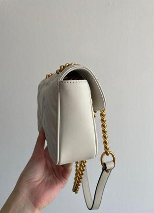 Сумка gucci marmont mini shoulder bag, gold hardware2 фото
