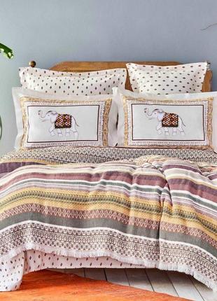 Постільна білизна karaca home - putisca multi pike jacquard 20...