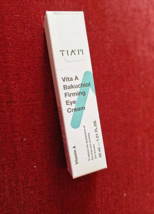 Крем для кожи вокруг глаз tiam vita a bakuchiol firming eye cream, оригинал из кореи