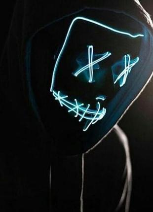 Неонові маски neon mask опт,розниця, сприяння в наявності2 фото
