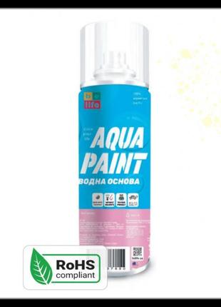 Фарба belife aqua paint кремово-жовта шовковисто матова (a33)