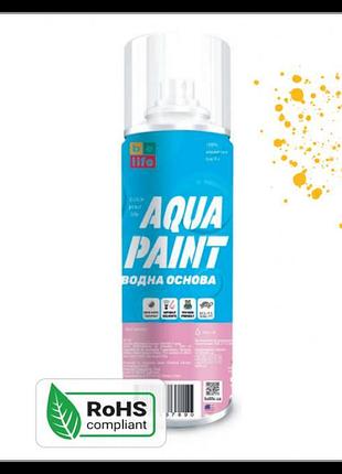 Фарба belife aqua paint яскраво-жовта шовковисто матова (a31)