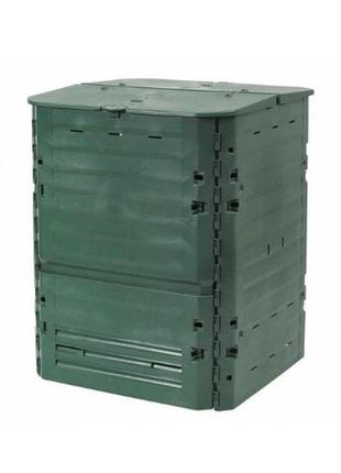 Компостер садовий graf thermo-king 600 л. green термо-кінг