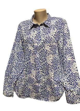 Яркая легкая блузка 52-56 (25)2 фото