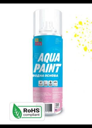 Фарба belife aqua paint лимон шовковисто матова (a25)