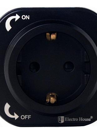 Розетка трекова з/з pandora black 16a ip40