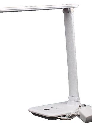 Led світильник настільний 10w 2700k/4100k/6500k 700lm білий