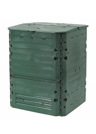 Компостер садовий graf thermo-king 900 л. green термо-кінг