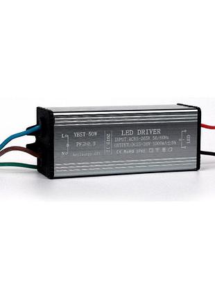 Led драйвер 50w input 85-265v; output 25-36v