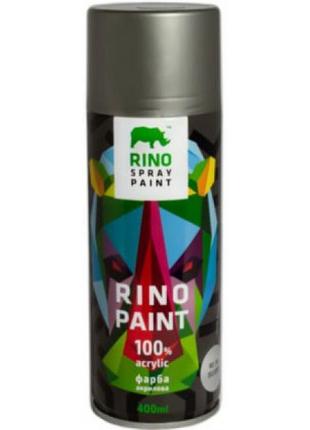 Фарба rino spray paint metallic срібло (rp-36)