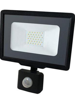 Світлодіодний прожектор biom 30w s5-smd-30-slim+sensor 6200к 2...