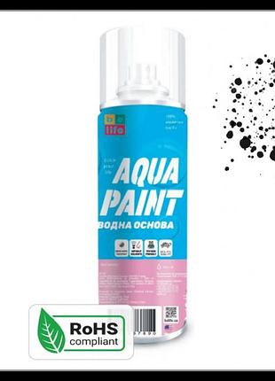 Фарба belife aqua paint premium чорна (а39)