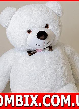 Плюшевий ведмедик, ведмідь 130 см - білий