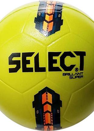 М'яч сувенірний select foam ball, жовтий
