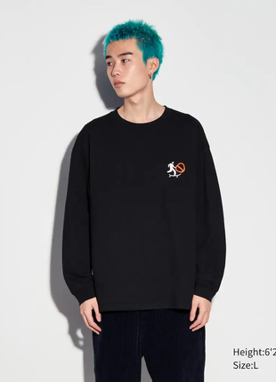 Uniqlo лонгслив унисекс 4