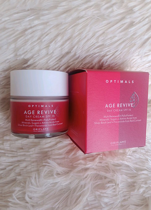 Антивіковий денний крем optimals age revive spf 15