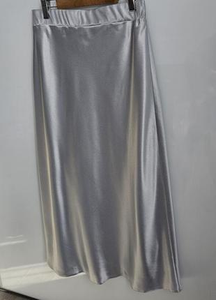 Шелковая юбка из итальянского шелка1 фото