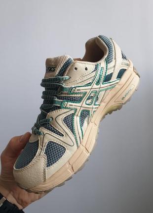 Asics gel - kahana 8  green beige9 фото