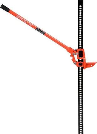 Домкрат рейковий із ручним важелем 3 т. 130-1350 мм yato yt-17262