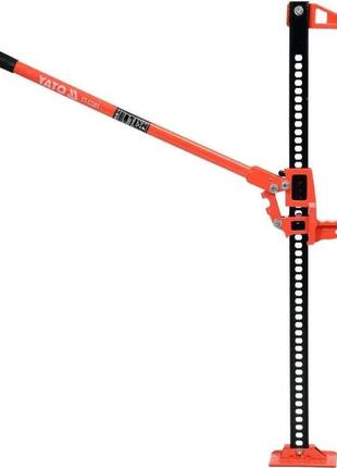 Домкрат рейковий із ручним важелем 3 т. 130-1070 мм yato yt-17261