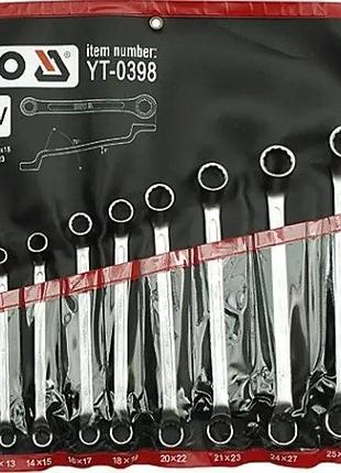 Набір накидних ключів 12 шт. yato yt-0398