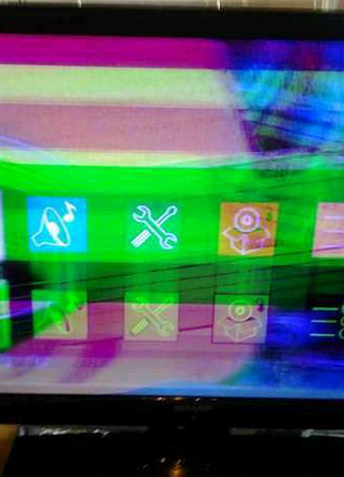 Sharp 40" дефект панелі під востановлнние!