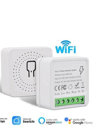 Бездротове розумне wifi реле smart home 16 a smart switch wifi