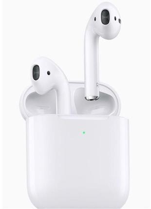 Бездротові навушники airpods 2 bleutooth c бездротовою зарядкою