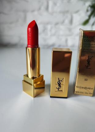 Ysl №50 rouge neon нова помада