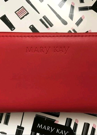 Красный кошелек mary kay