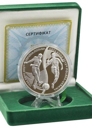 Україна набір із 2 монет 2012 срібло proof чемпіонат європи з ...