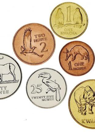 Сни набір із 6 монет 1983-1992 unc тварини 1, 2, 25, 50 нгве, ...