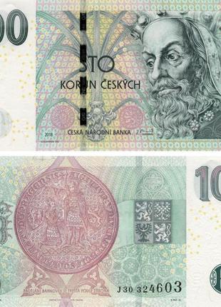 Чохія 100 крон 2018 unc (p18) карл iv