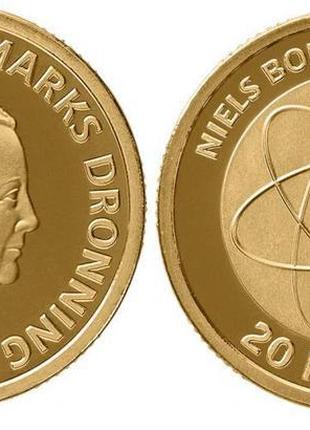 Данія 20 крон 2013 «датські вчені - нільс бор, модель атома» u...