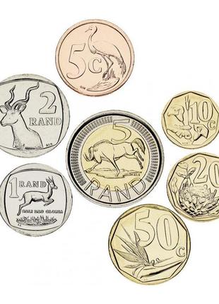 Пар набір із 7 монет 2005-2016 unc 5, 10, 20, 50 міліграмів, 1...