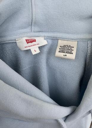 Худи levi's голубое5 фото