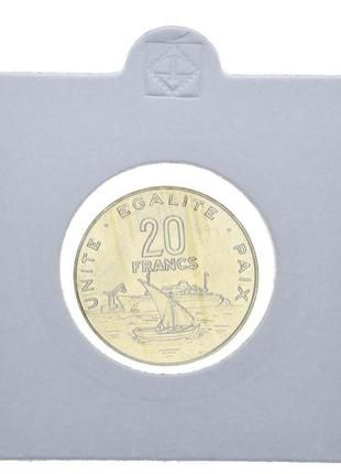 Джибути 20 франков 2007 unc (km#24)