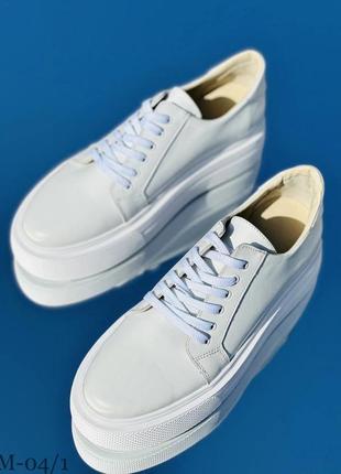 Слипоны / кеды натур кожа / натур замш белые 36-43р все цвета