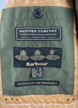 Женская ветровка куртка barbour оригинал дождевик5 фото