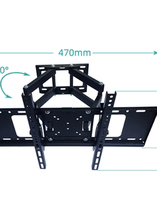 Кронштейн для телевізора, до 46 дюйма, кріплення, кріплення.