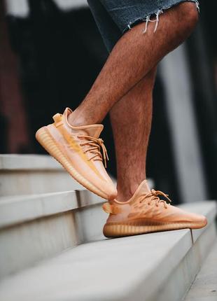 Мужские кроссовки adidas yeezy boost 350 mono clay адидас изви буст