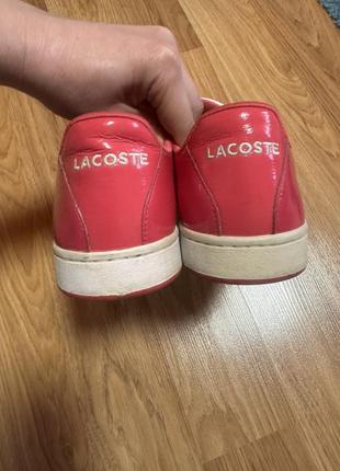 Lacoste кеды2 фото