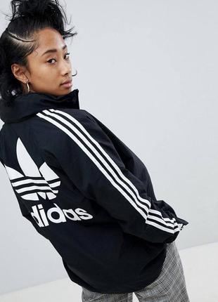 Женская куртка/ ветровка adidas originals big logo оригинал