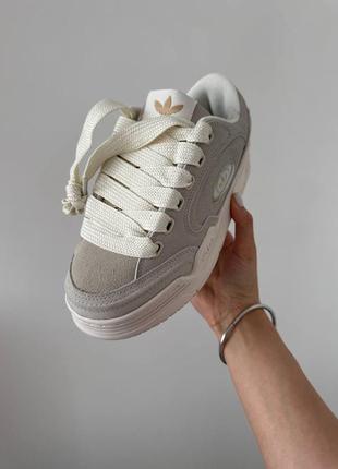 Жіночі замшеві кросівки adidas adi2000 grey5 фото