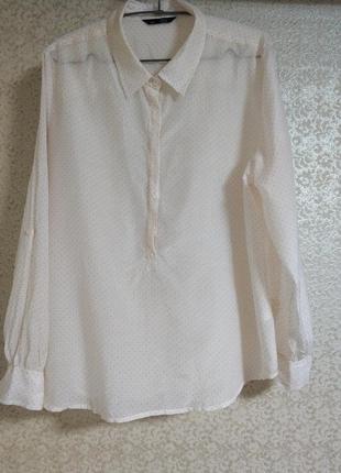 Ellen amber  шовк seta silk легка тонка блуза блузка сорочка рубашка котон шовк бренд ellen amber, р.xxl
